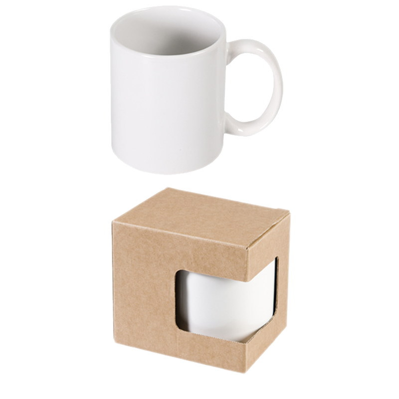 Tazza in ceramica con Box in cartone PRONTA CONSEGNA